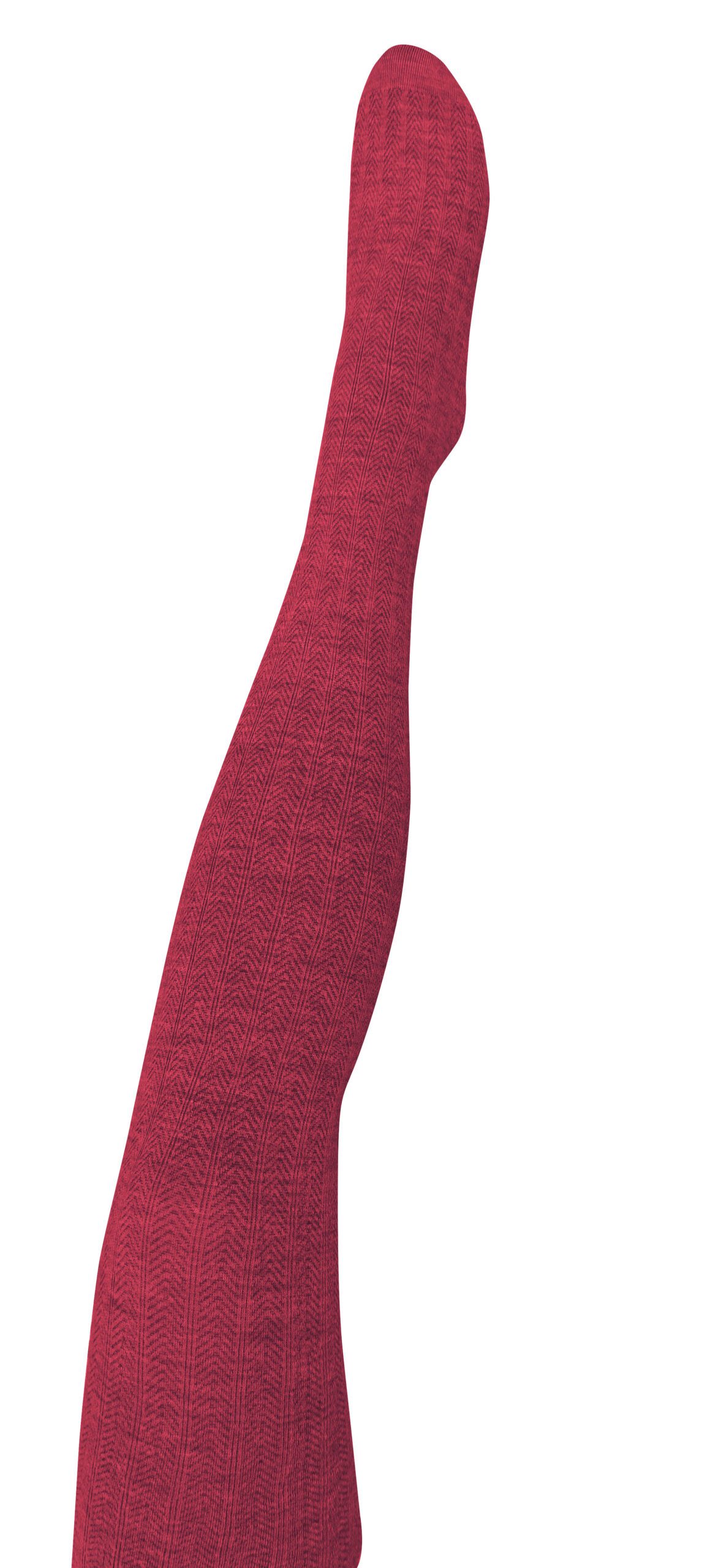 T04 - 'Martini Crimson' Wool Tights - Tightology