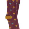 Allegro Cotton Socks - Maroon