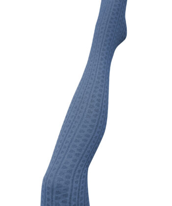 Haptic Organic Cotton Tights - Blue