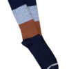 Chunky Rib Merino Wool Socks - Midnight