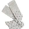 Dotty Merino Wool Socks - Marble