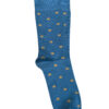 T14 'Spotty' Petrol Cotton Socks