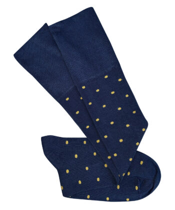 T14 'Dotty Midnight' Cotton Socks