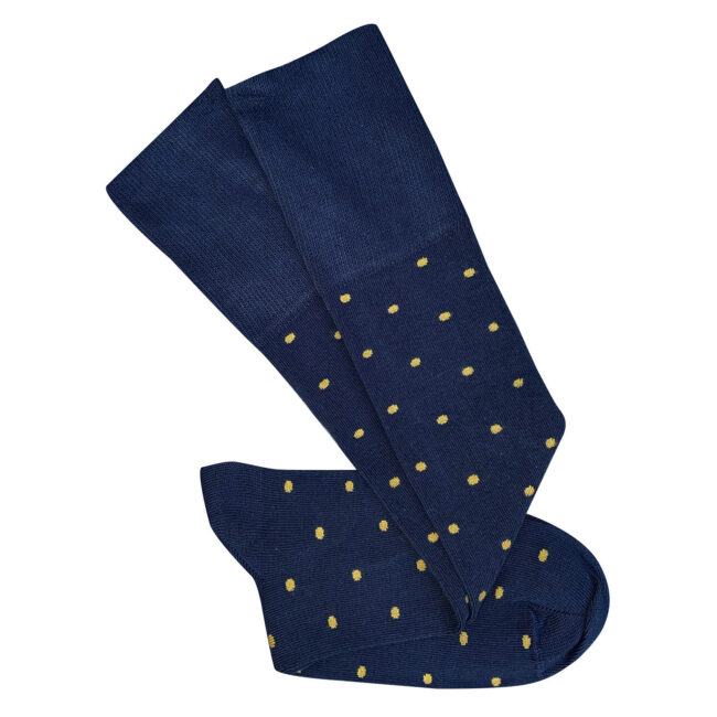 T14 'Dotty Midnight' Cotton Socks