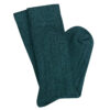 Short Rib Merino Wool Socks - Green