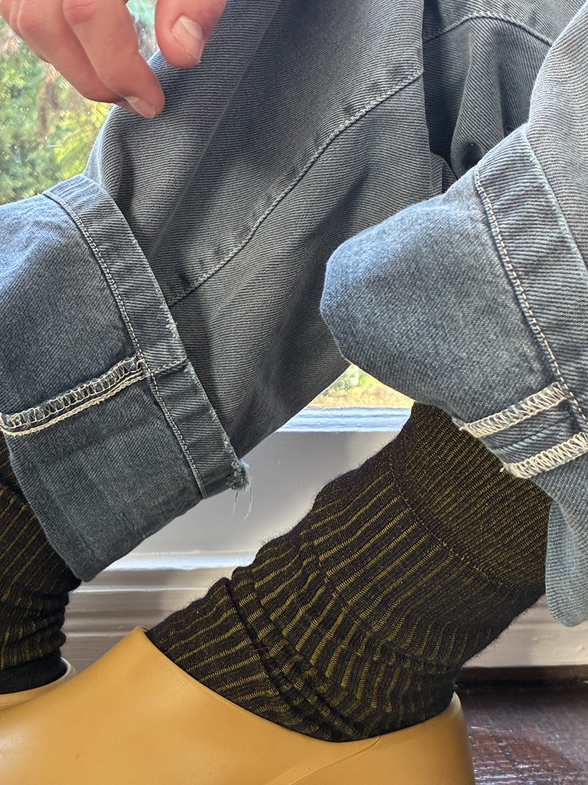 Sartorial Merino Wool Socks - Midnight - Image 2