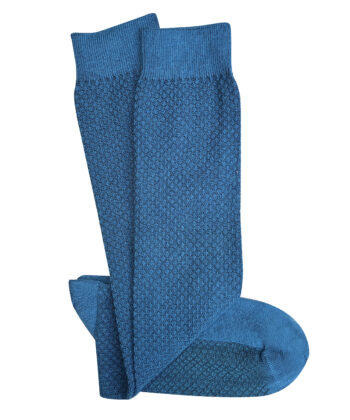 Hive Long Cotton Socks - Petrol