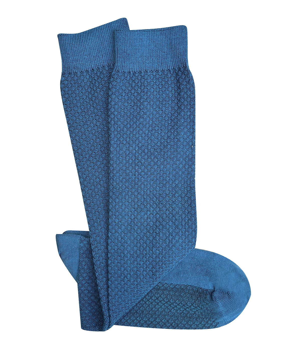 Hive Long Cotton Socks - Petrol