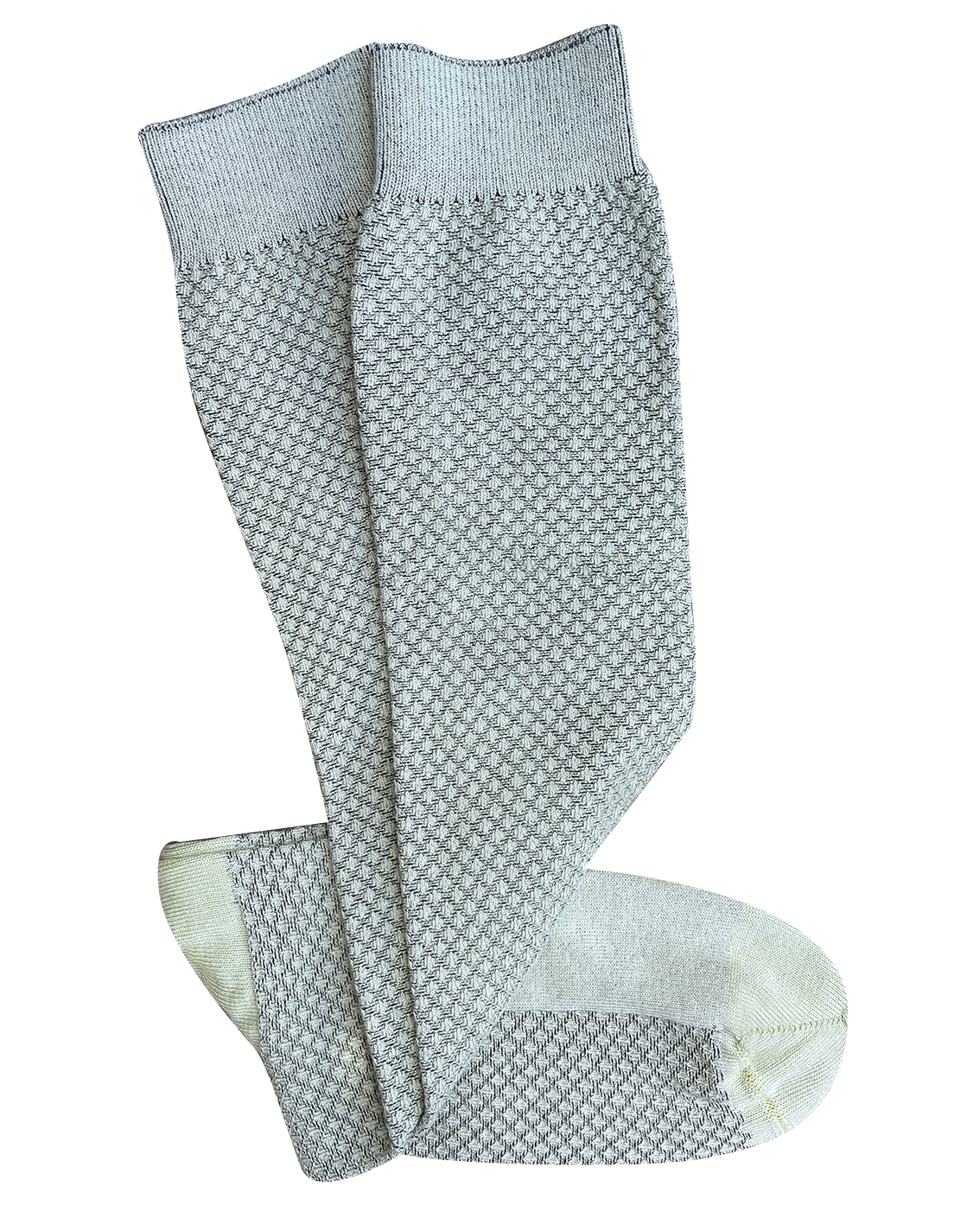 Hive Long Cotton Socks - Avocado