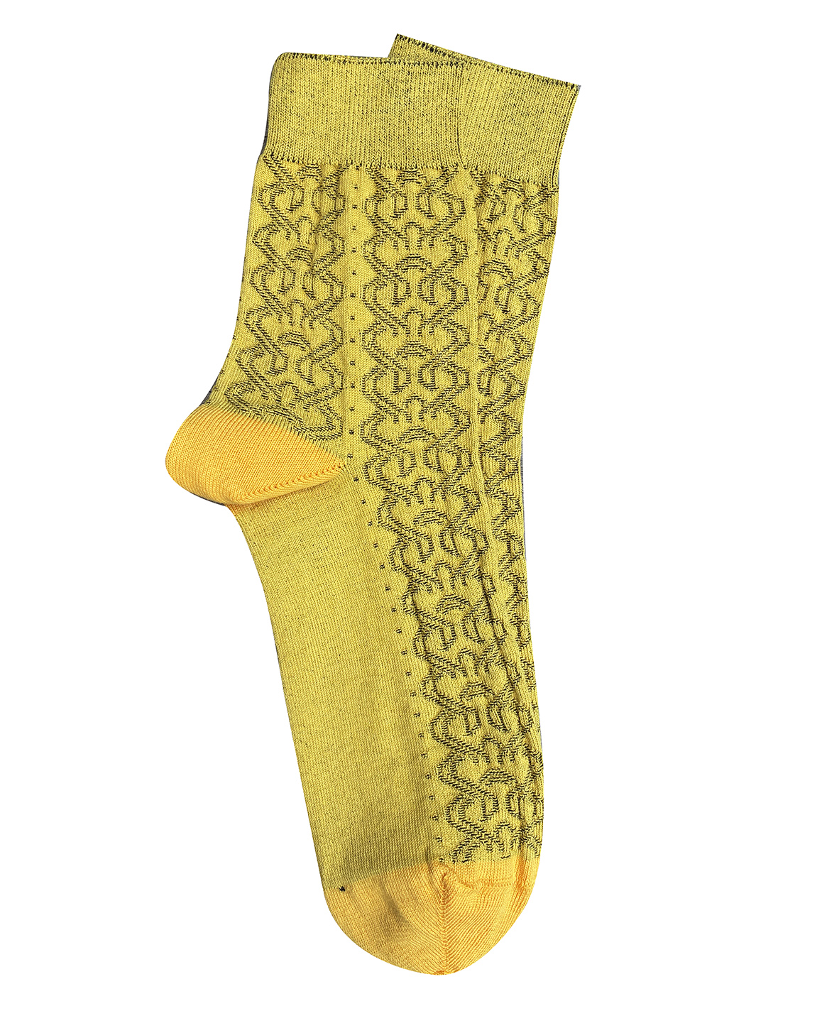 Ornella Cotton Socks - Lemon