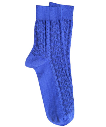 Ornella Cotton Socks - Lapis