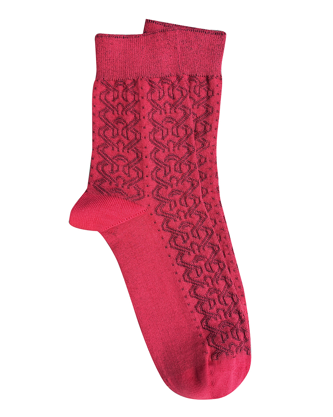 Ornella Cotton Socks - Red