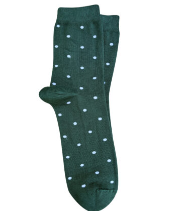 Spotty Cotton Socks - Bottle